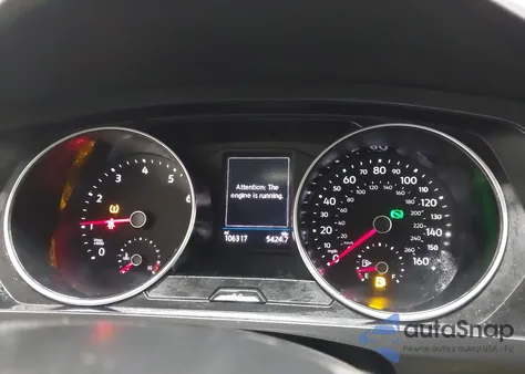 2018 Volkswagen Tiguan 2.0T Se/2.0T Sel z USA, uszkodzony, nr VIN 3VV2B7AX0JM089799